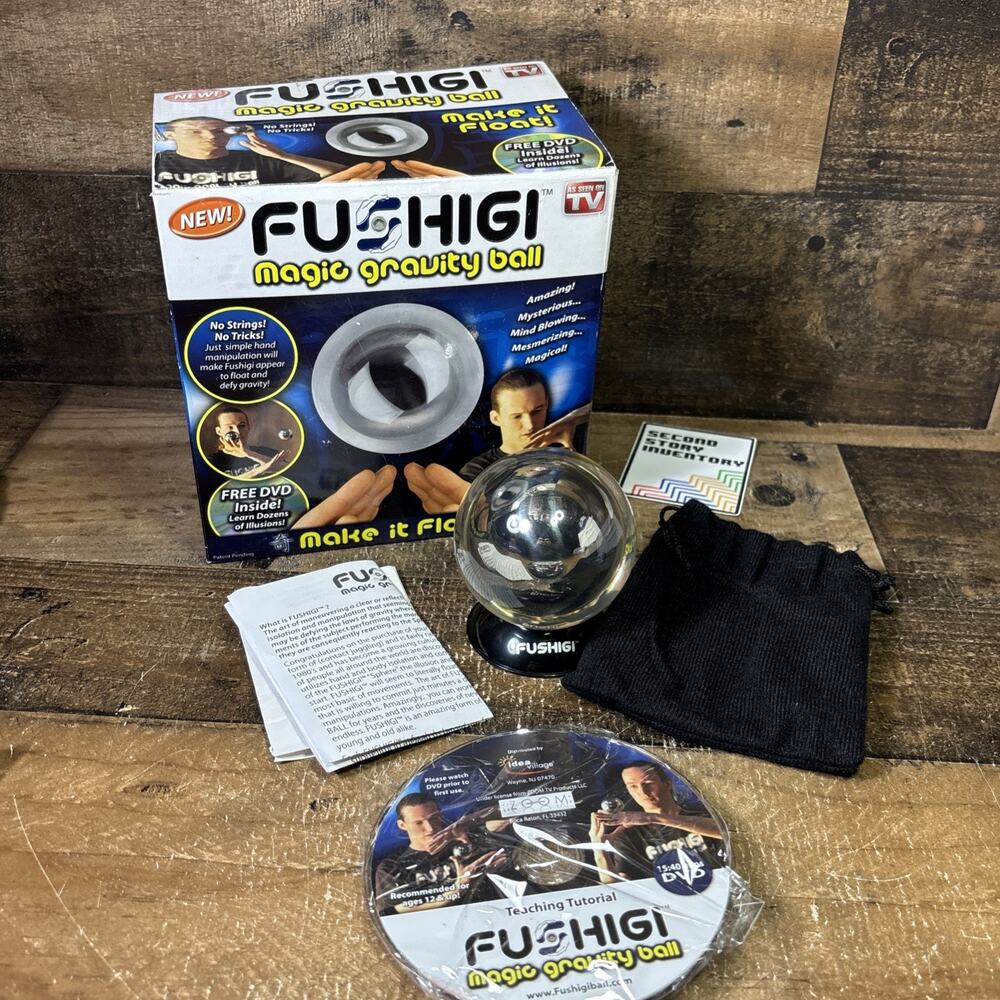 Fushigi Magic Gravity Ball with Instructional DVD and Accessories With Box